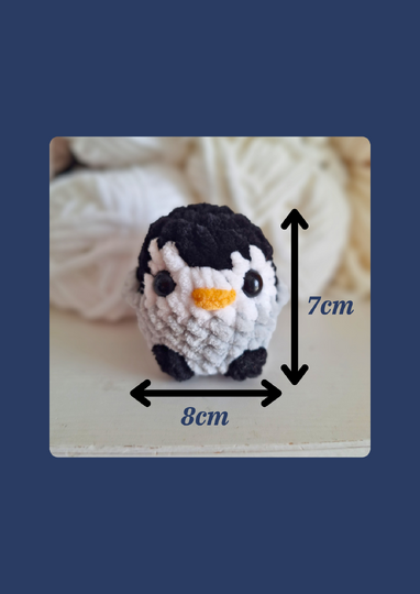 3 in 1 Vogelküken Häkelanleitungen - Küken, Ente, Pinguin