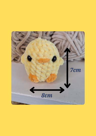 Mini Küken Häkelanleitung - anfängerfreundlich
