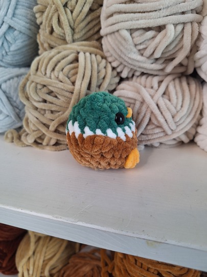 Mini Ente Häkelanleitung - anfängerfreundlich