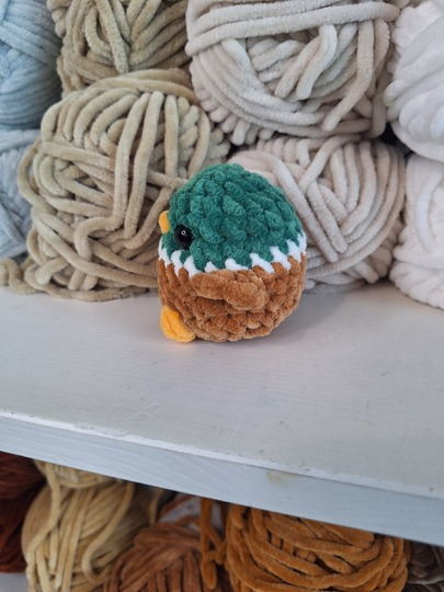 Mini Ente Häkelanleitung - anfängerfreundlich