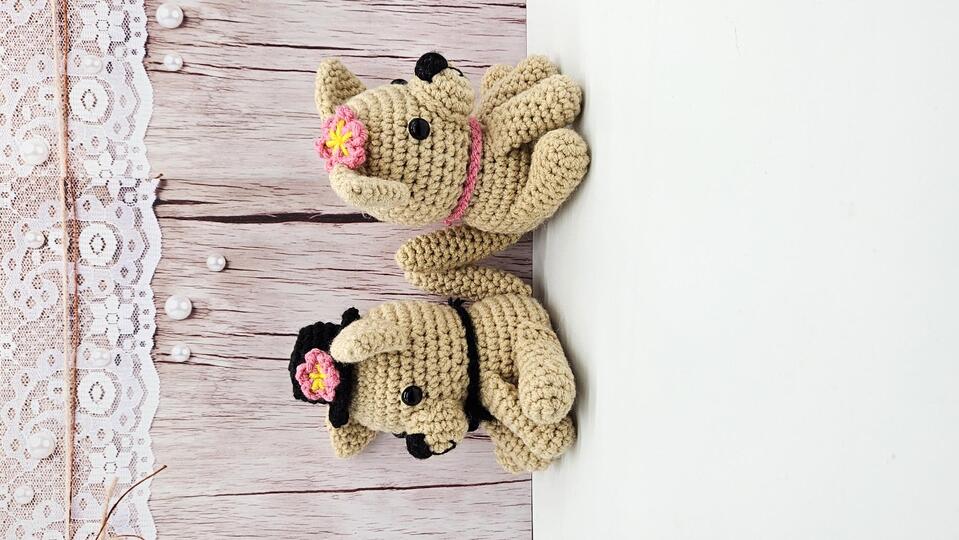 Chihuahua Couple- Crochet Pattern- English