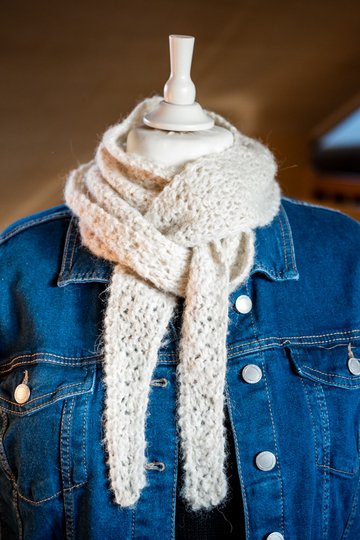 MOUNTAIN PHLOX mini scarf to scarf