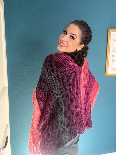 Häkelanleitung Double-Trouble-Shirt "DARK BERRY"