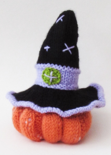 TeaCosyFolk's Witches Hat & Pumpkin Chocolate Orange Cosy Knitting Pattern