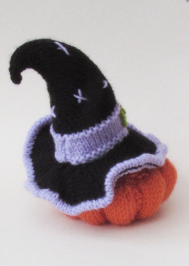 TeaCosyFolk's Witches Hat & Pumpkin Chocolate Orange Cosy Knitting Pattern