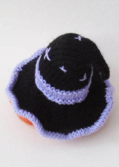 TeaCosyFolk's Witches Hat & Pumpkin Chocolate Orange Cosy Knitting Pattern