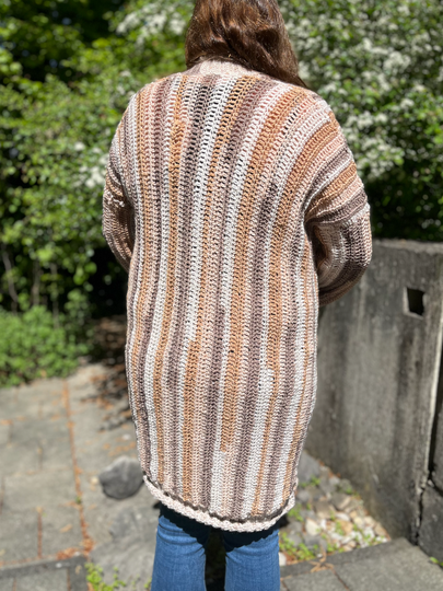 Häkelanleitung Cardigan "Coffee and Cake"