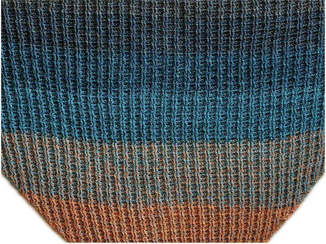 Anleitung für Dreieckstuch BE Striped *synchron*