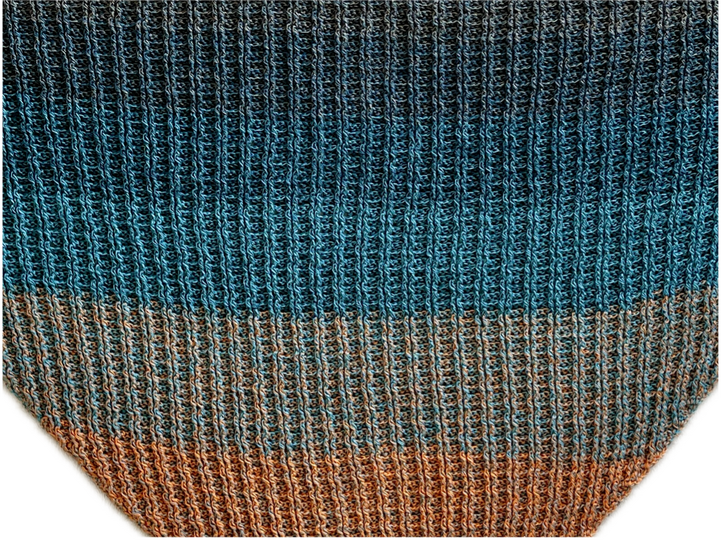 Anleitung für Dreieckstuch BE Striped *synchron*