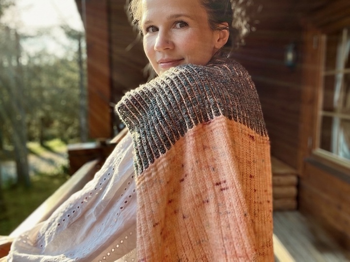 Litlg Moon Tuch Strickanleitung PDF & Video Woolpedia