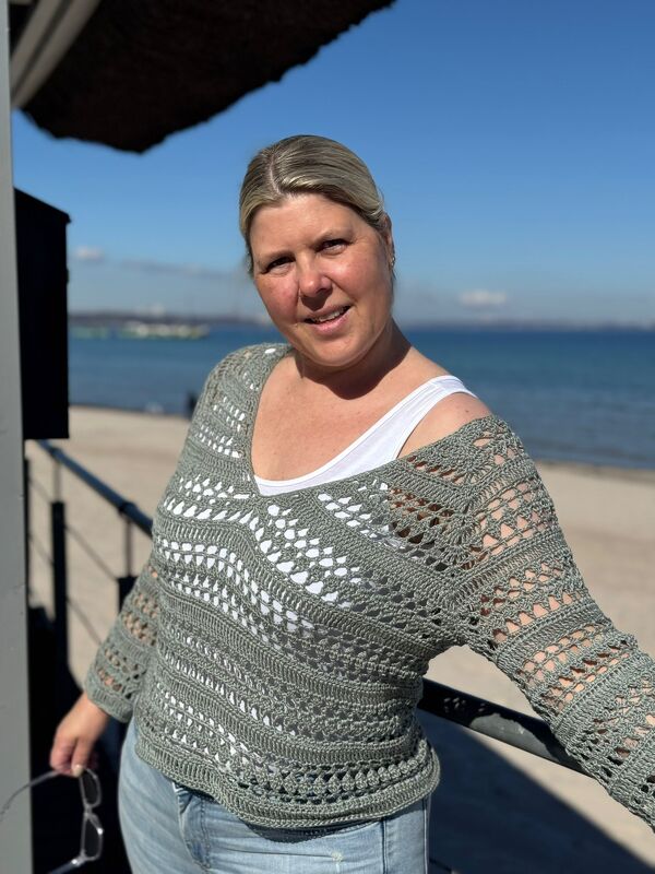 Häkelanleitung Pullover/Shirt Mitena
