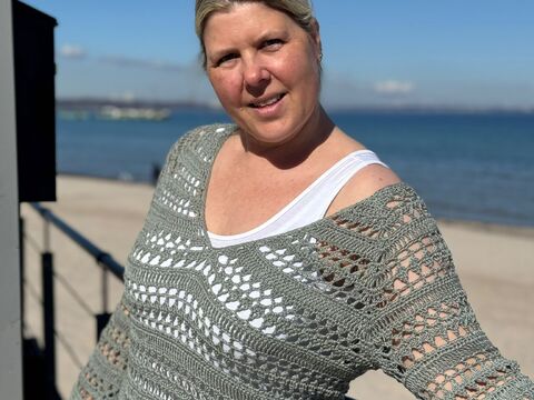 Häkelanleitung Pullover/Shirt Mitena