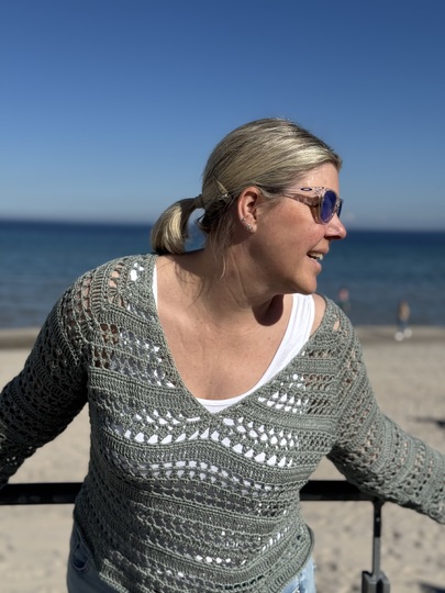 Häkelanleitung Pullover/Shirt Mitena