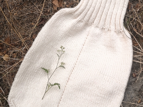 Baby Strampelsack stricken | Strickanleirung Baby Pucksack für Anfänger