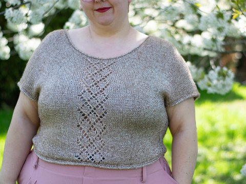 Größeninklusive Strickanleitung für das Shirt / die Tunika “Rutula”