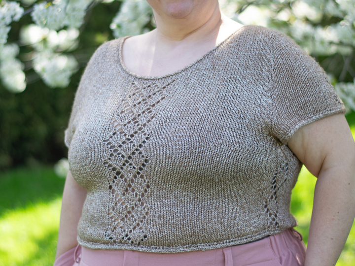 Größeninklusive Strickanleitung für das Shirt / die Tunika “Rutula”
