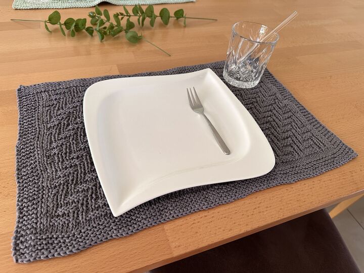 Strickanleitung - Tischset "Sylt"