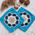 Crochet pattern plush granny square for baby blanket PDF and video