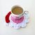 Crochet Santa Coasters PDF Pattern – Holiday Table Decor Crochet Tutorial