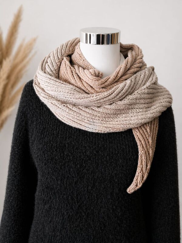 Mimi – symmetrisches Lieblingstuch stricken – PDF Anleitung - Bild 12