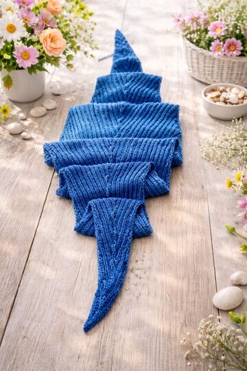 Mimi – symmetrisches Lieblingstuch stricken – PDF Anleitung