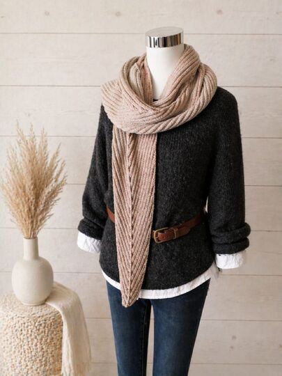 Mimi – symmetrisches Lieblingstuch stricken – PDF Anleitung