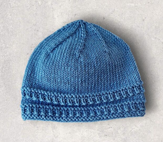 Strickanleitung Baby-Mütze in 4 Größen, ab Frühchen bis ca. 2 Jahre  #378