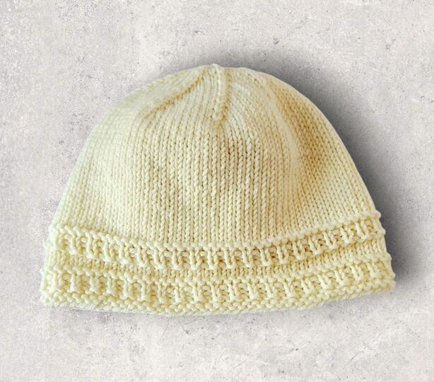 Strickanleitung Baby-Mütze in 4 Größen, ab Frühchen bis ca. 2 Jahre  #378