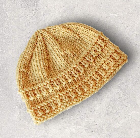 Strickanleitung Baby-Mütze in 4 Größen, ab Frühchen bis ca. 2 Jahre  #378