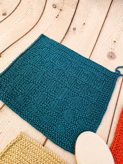 Strickanleitung Vintage Spültuch 3 er Set