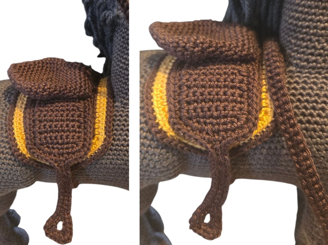 Crochet Pattern Expansion Pack (only) Saddle and Bridle - Image 2