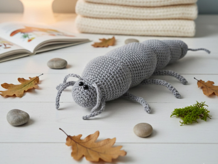 Silas the Silverfish – Crochet Pattern