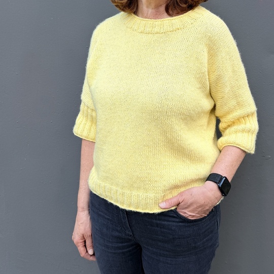 Einfacher Damenpullover stricken | Solea Anleitung Gr. 36–48