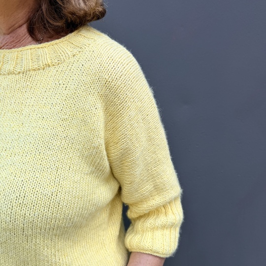 Strickanleitung Pullover Solea Damen mit Rundhals als PDF