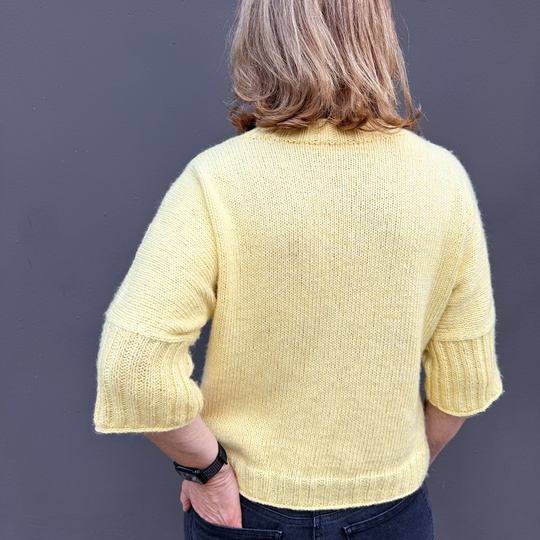 Strickanleitung Pullover Solea Damen mit Rundhals als PDF