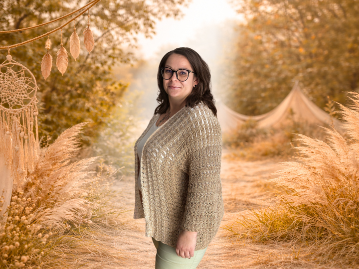 Boho Dream-Häkelanleitung für eine sommerliche Jacke