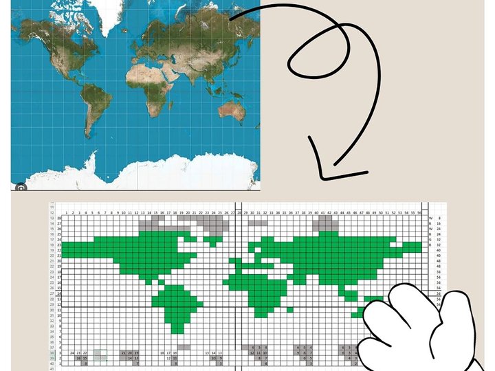 Geographically Accurate Earth Crochet Pattern | Precision Amigurumi Globe
