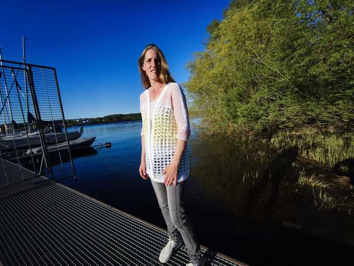 Häkelanleitung 1 Bobbel Pullover/Jacke RVO Pullover/Tunika Sonnengitter