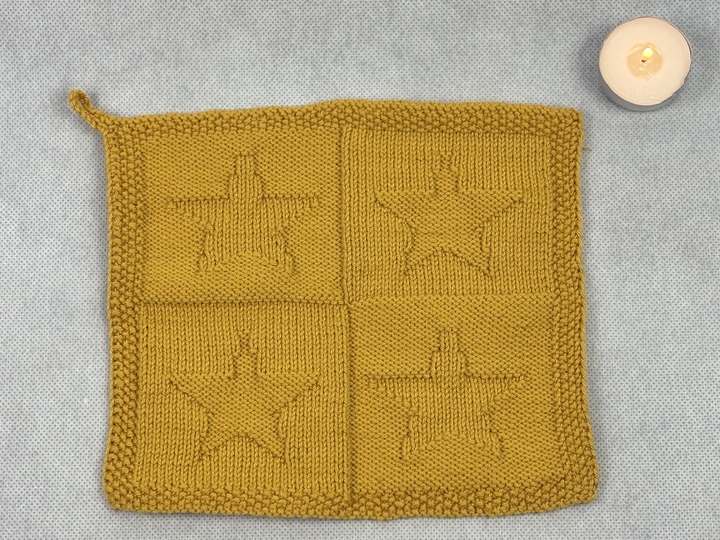 Washcloth Stars - Hope – Knitting Instructions