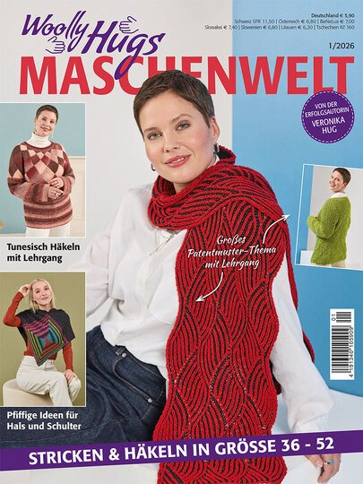 HALSKRAGEN GELI, GESTRICKT