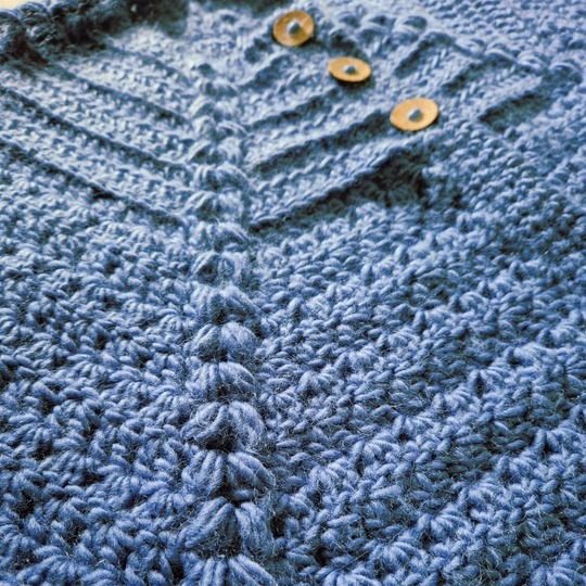 Häkelanleitung "The Wheat Cape" - Cape/Poncho