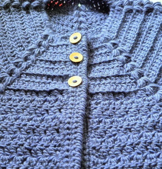 Häkelanleitung "The Wheat Cape" - Cape/Poncho