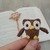 Crochet pattern owl bookmark - perfect present for book lovers
