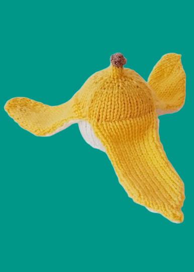 TeaCosyFolk's Banana Skin Chocolate Orange Cosy Knitting Pattern