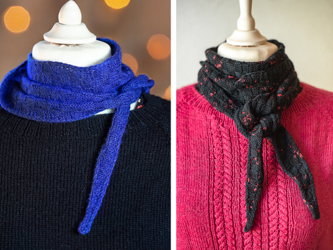 MONNEM mini-scarf to scarf 2 sizes included