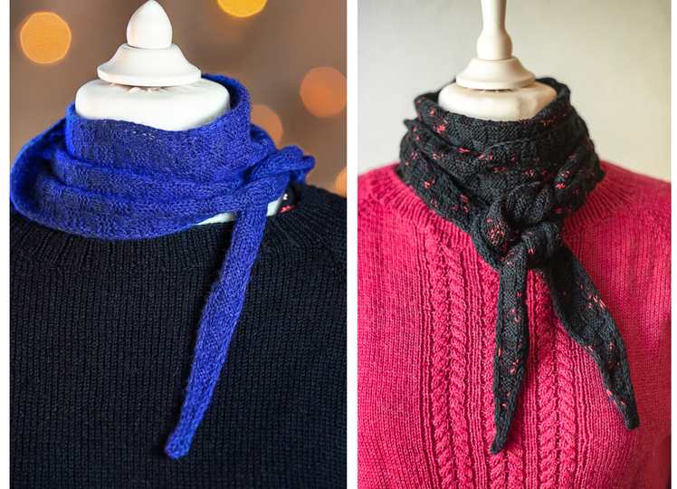 MONNEM mini-scarf to scarf 2 sizes included