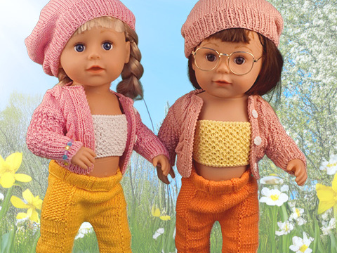 PDF Download Strickanleitung "Nadja & Nia"