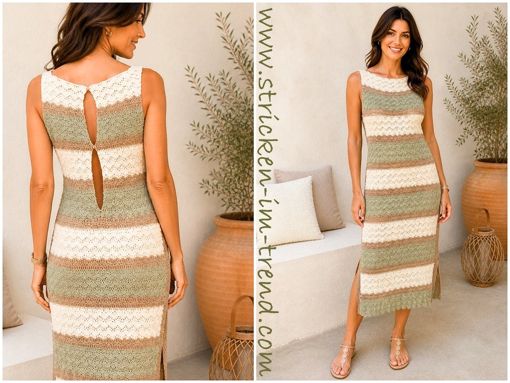 Crochet Pattern Summer Dress / Dress | Crochet Dress SERENZA