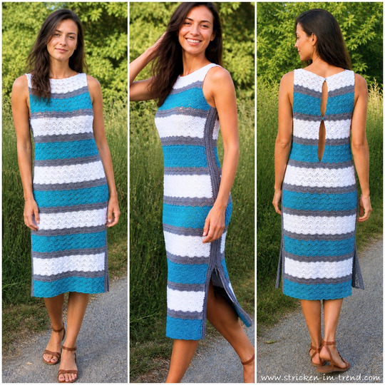 Crochet Pattern Summer Dress / Dress | Crochet Dress SERENZA