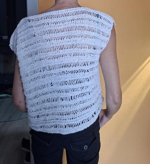 Crop Top "easy" Shirt Sommertop stricken